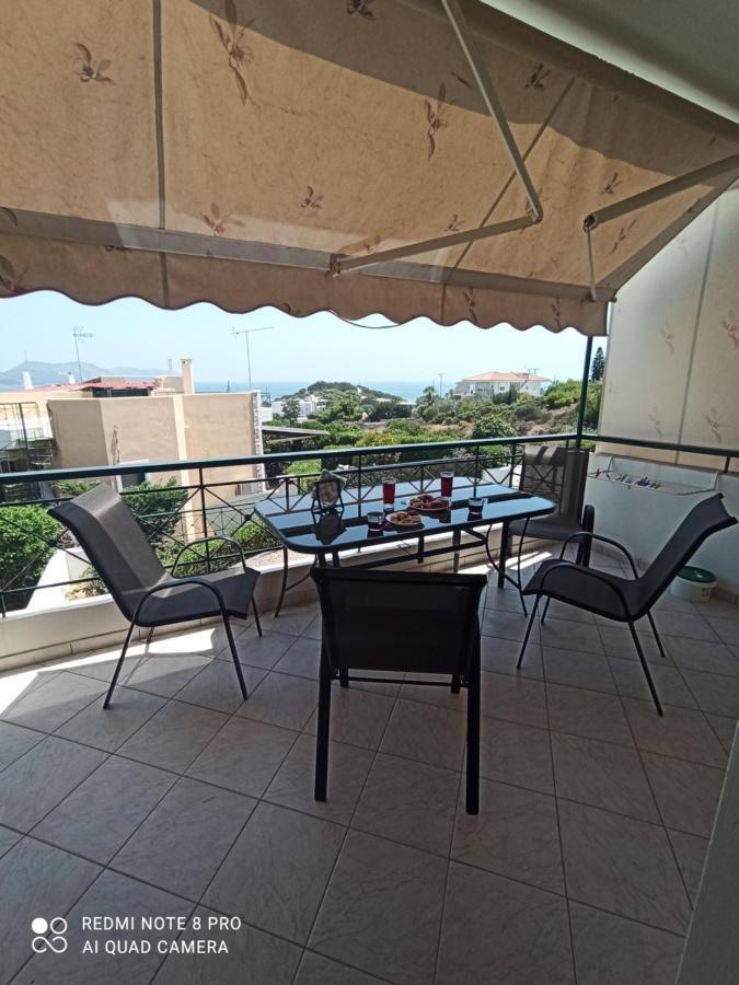Melrose Maisonette By The Sea Anavyssos Bagian luar foto