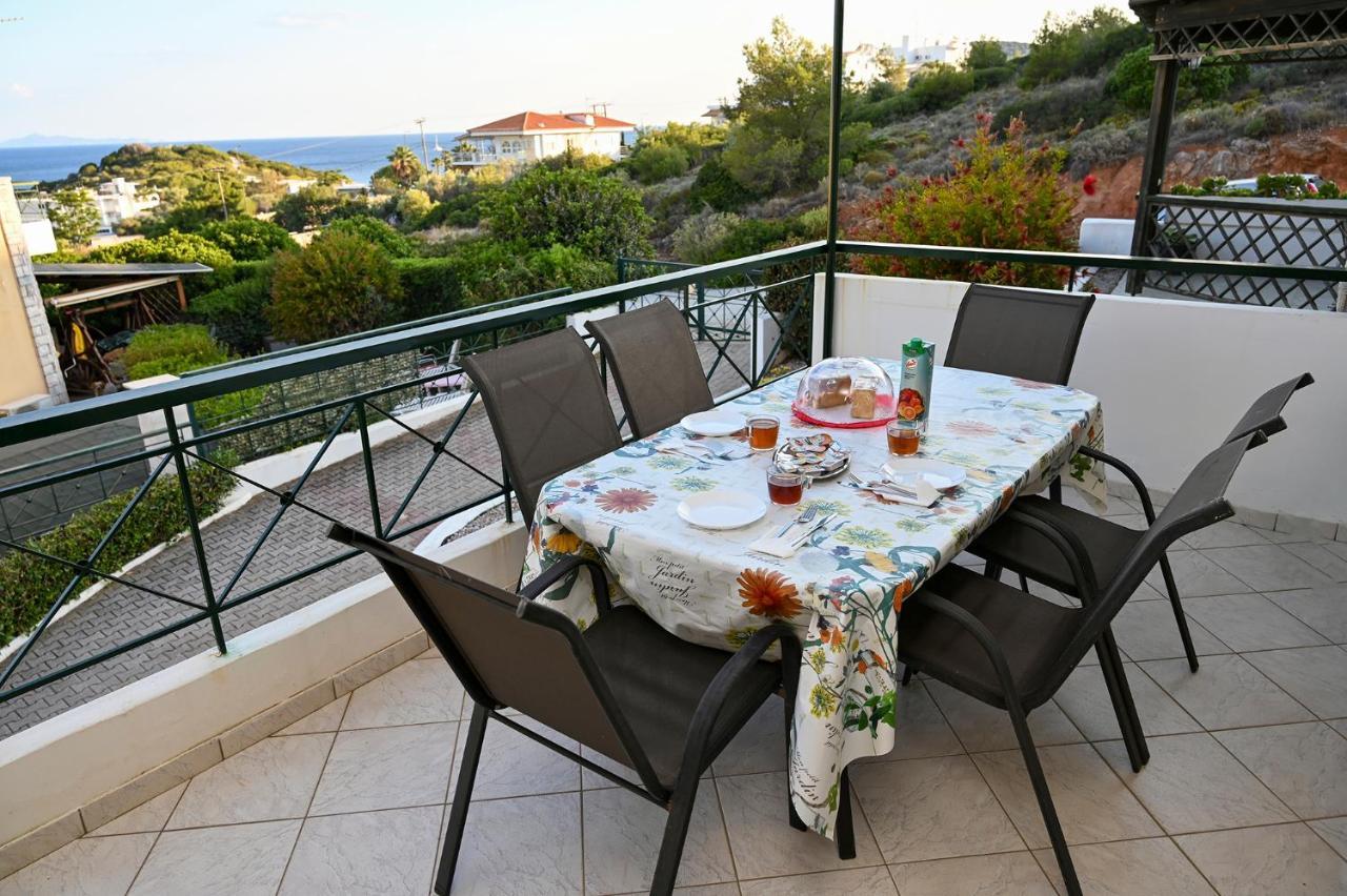 Melrose Maisonette By The Sea Anavyssos Bagian luar foto
