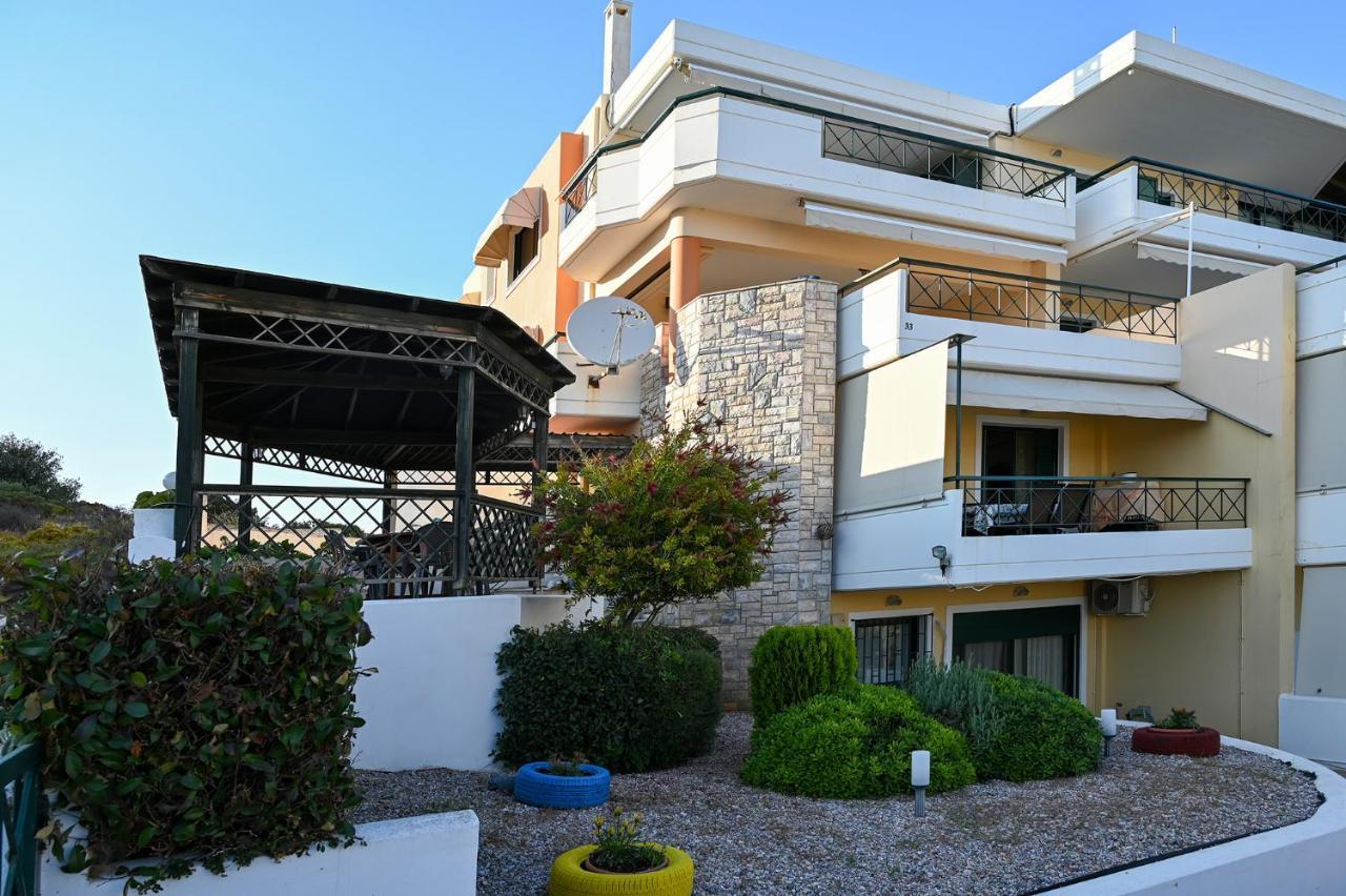 Melrose Maisonette By The Sea Anavyssos Bagian luar foto