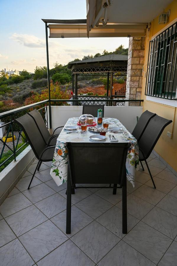 Melrose Maisonette By The Sea Anavyssos Bagian luar foto